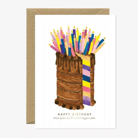 Carte de voeux - Birthday CAKE
