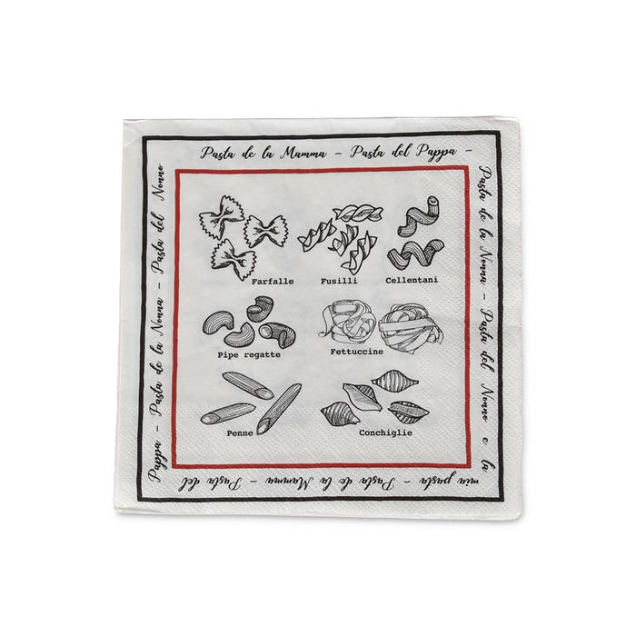 Pasta paper napkins x20