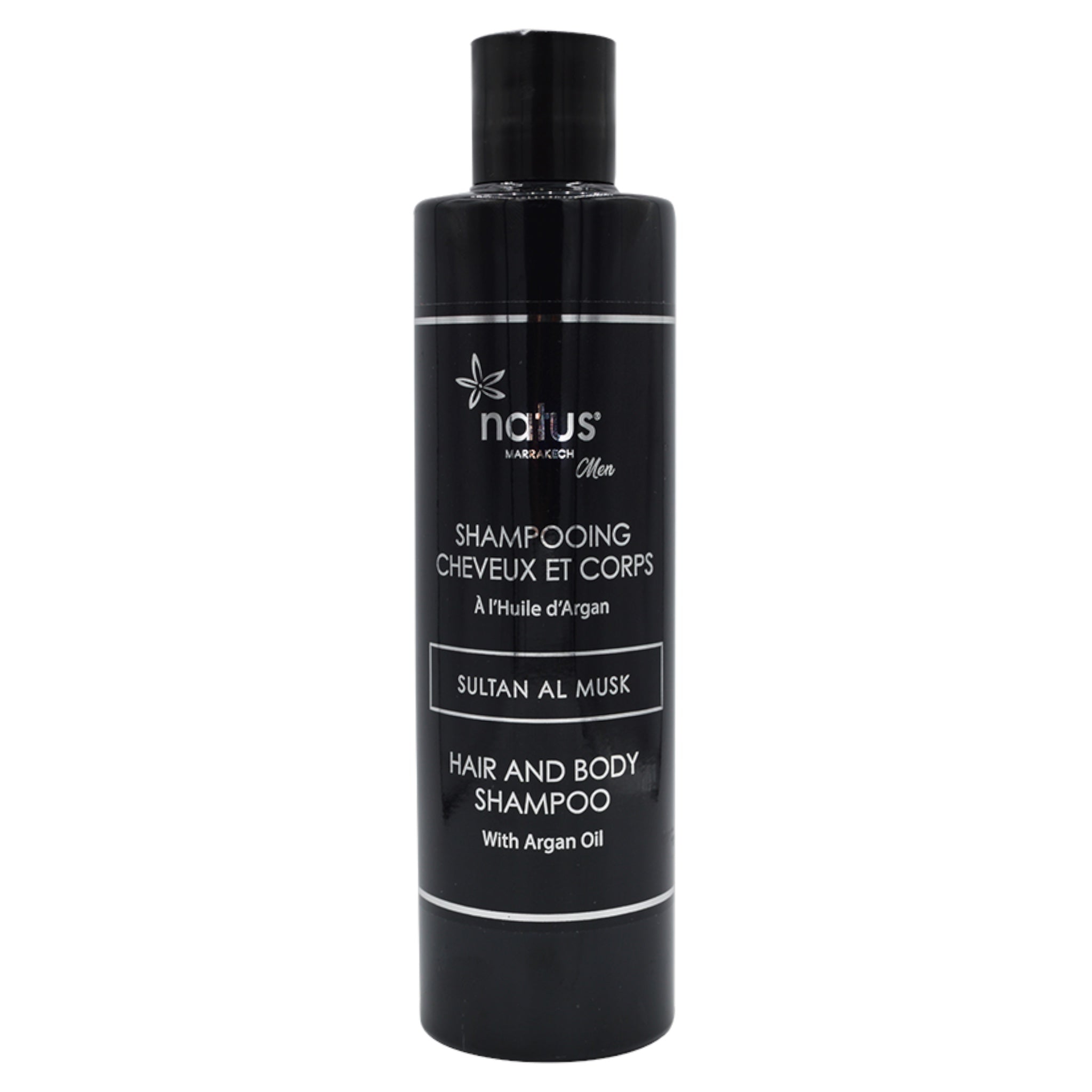 SHAMPOING - Cheveux et corps SULTAN DES AGURMES 250 ML Natus
