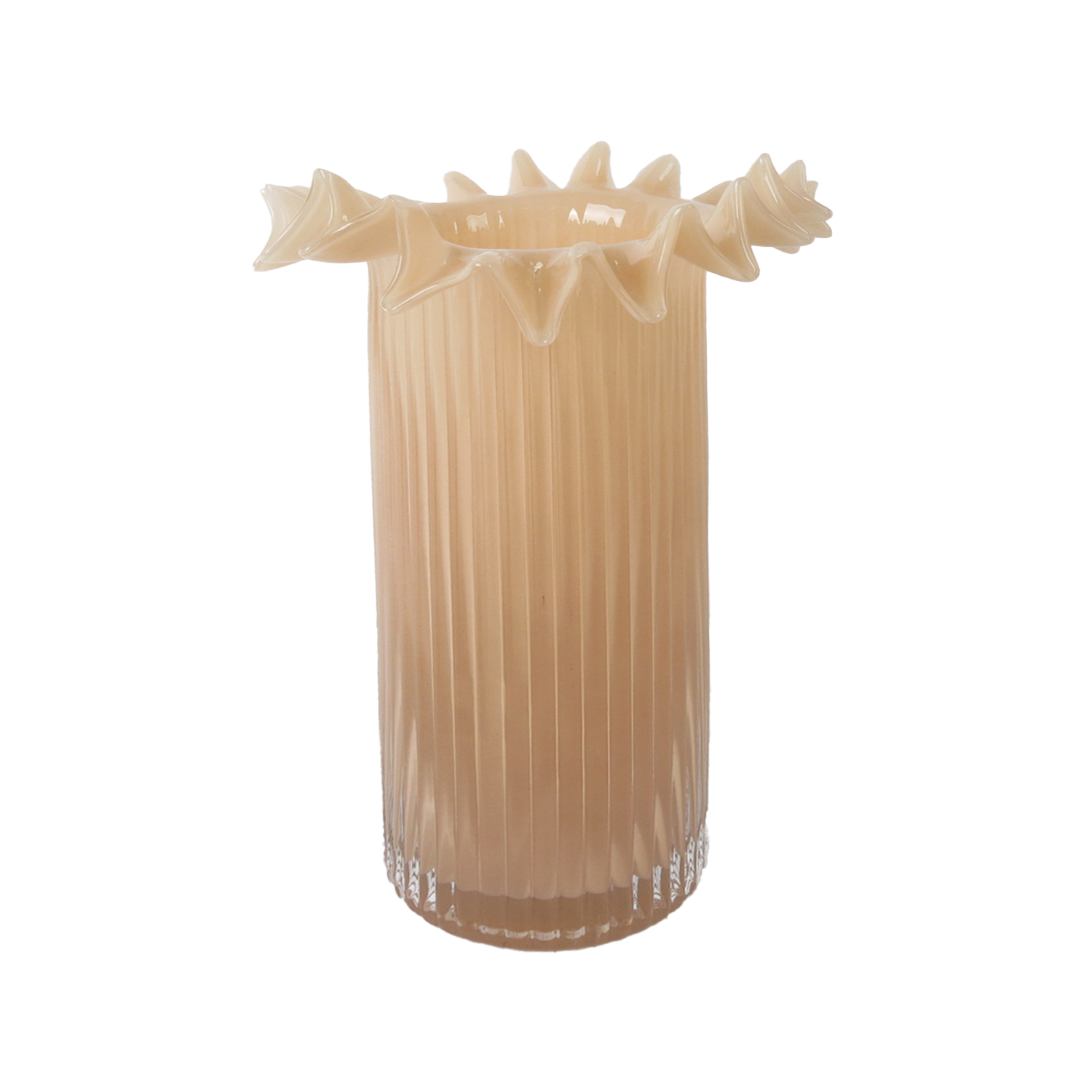Vase Froufrou champagne