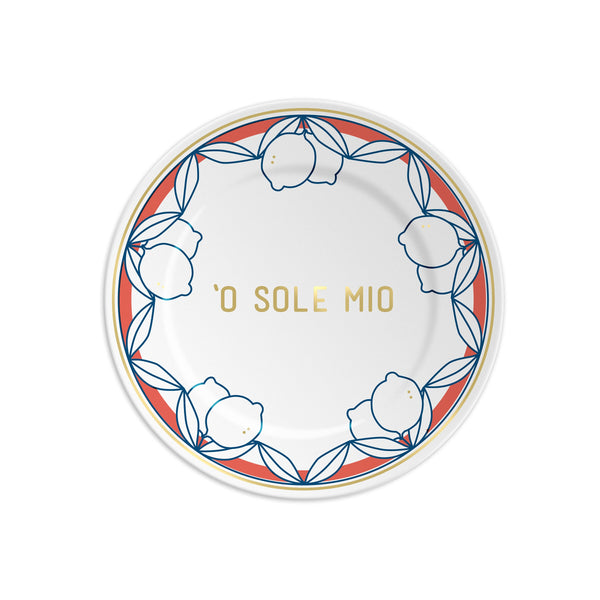 Assiette - O SOLO MIO (16CM)