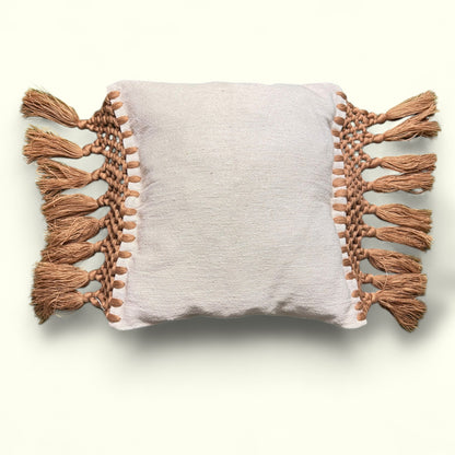 Macrame cushion cover