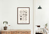 Affiche Morning routine" - BACI ARTE
