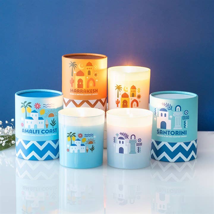 Marrakech Amber and Saffron Scented Candle