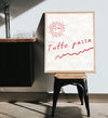 Affiche "Tutto passa" - BACI ARTE