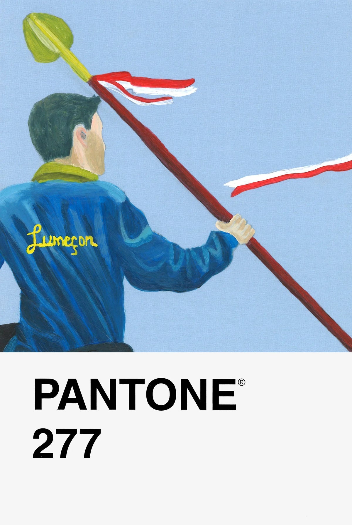 Carte Pantone petit Doudou -  Saint-Georges triomphant