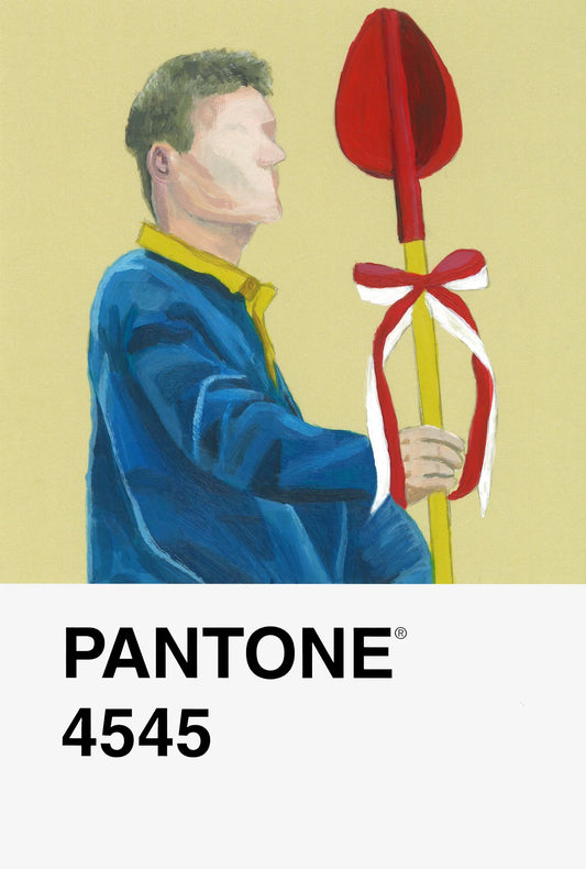 Carte Pantone petit Doudou -  Saint-Georges prêt au combat