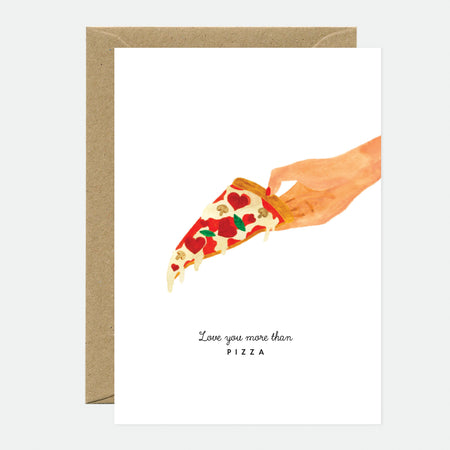 CARTE - LOVE YOU PIZZA