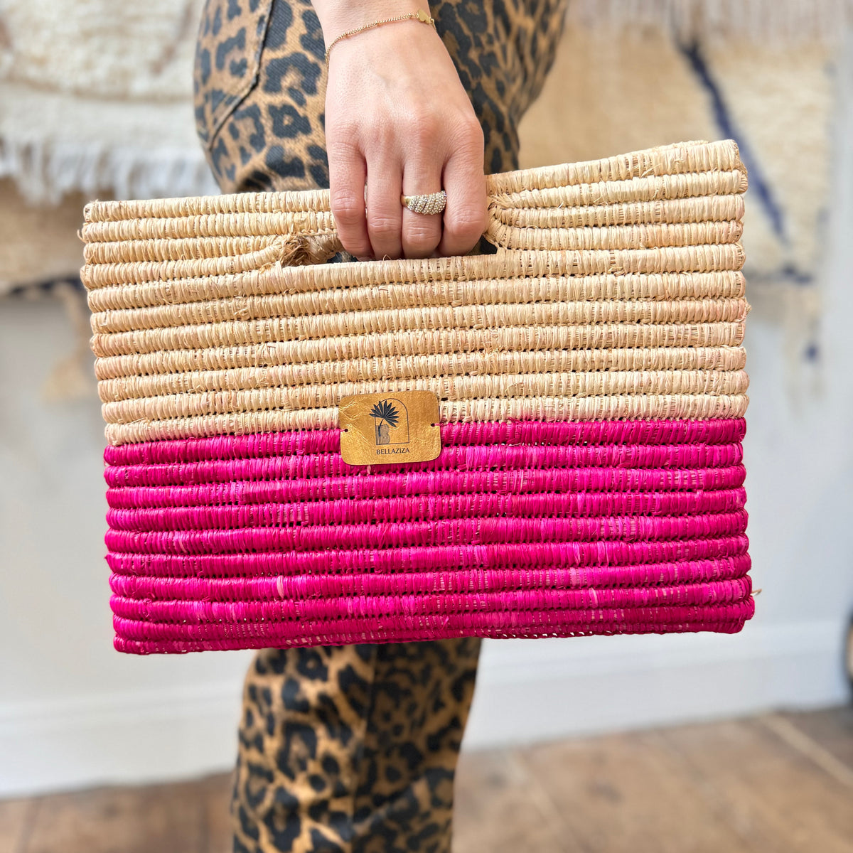 Raffia Cocktail Bag