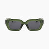 Lunettes de soleil rétro vert