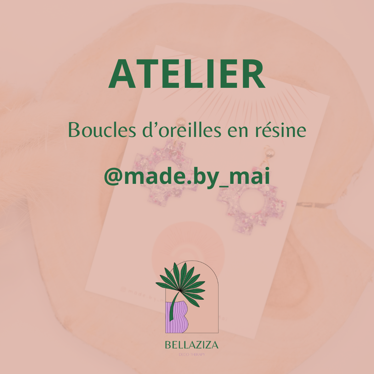 Atelier de Création de Boucles d'Oreilles - 70€