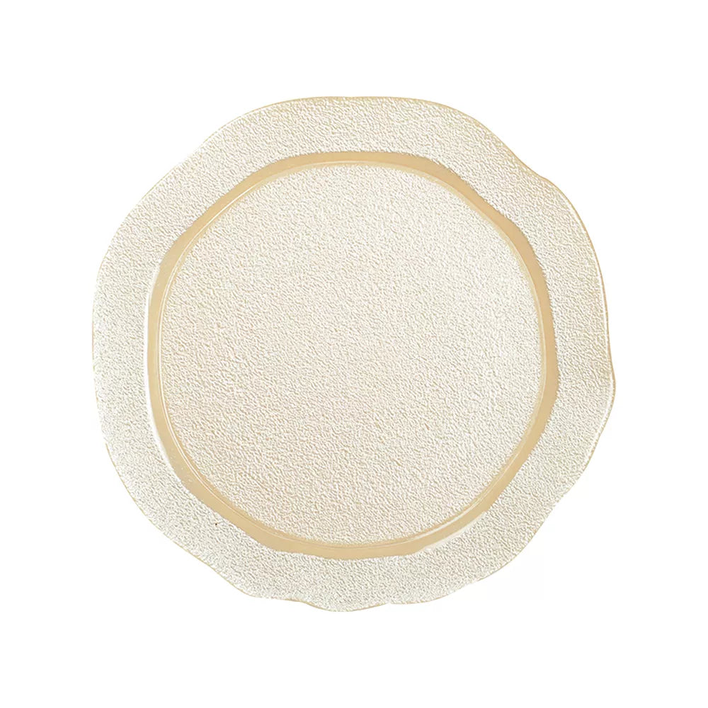 Vanilla dinner plate