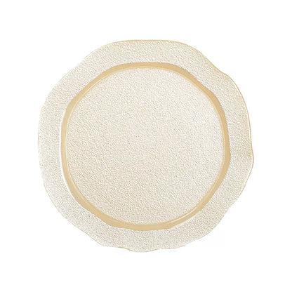 Vanilla dinner plate
