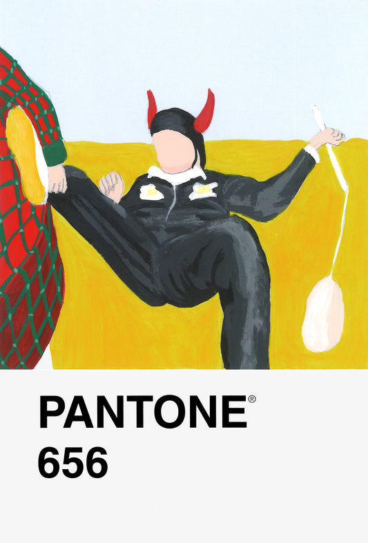Carte Pantone petit Doudou - Le diable