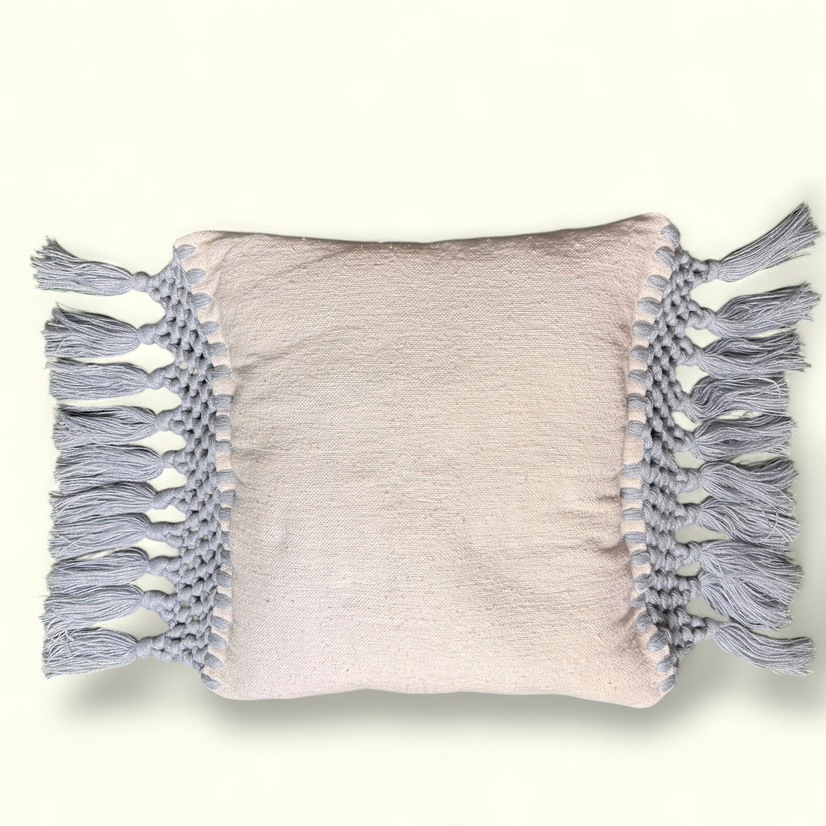 Macrame cushion cover