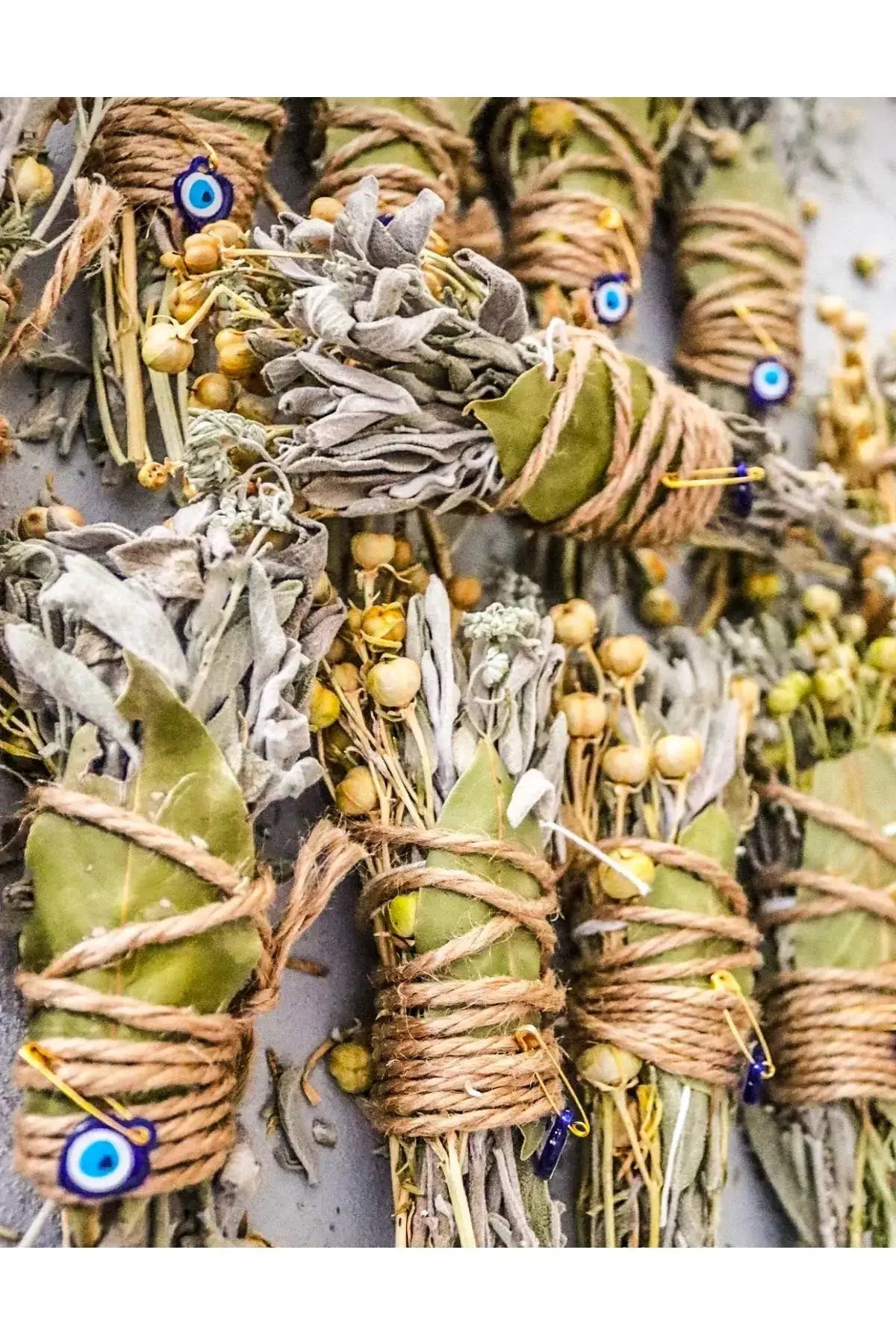 Ensemble d'encens à base de plantes fait main – Purification naturelle