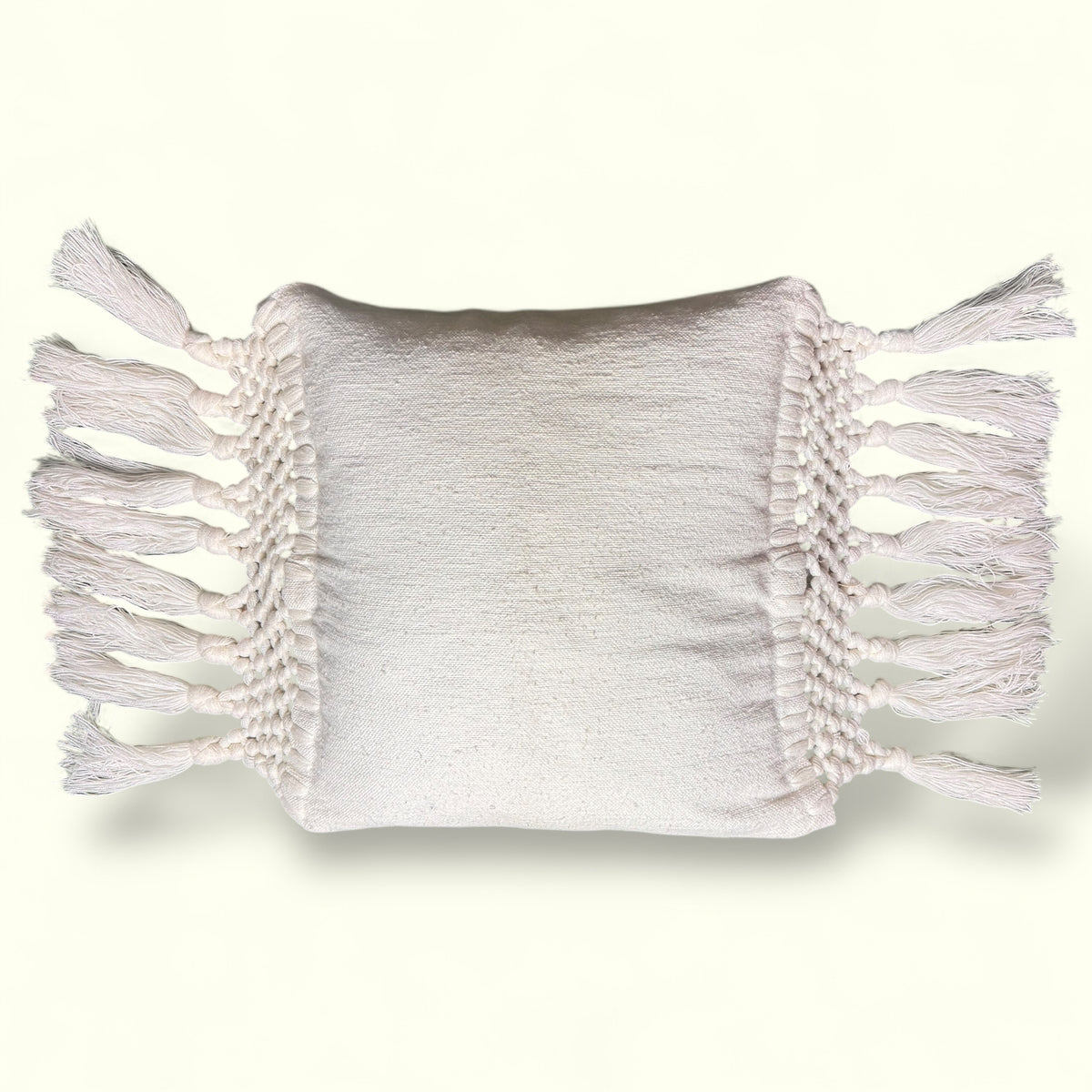 Macrame cushion cover