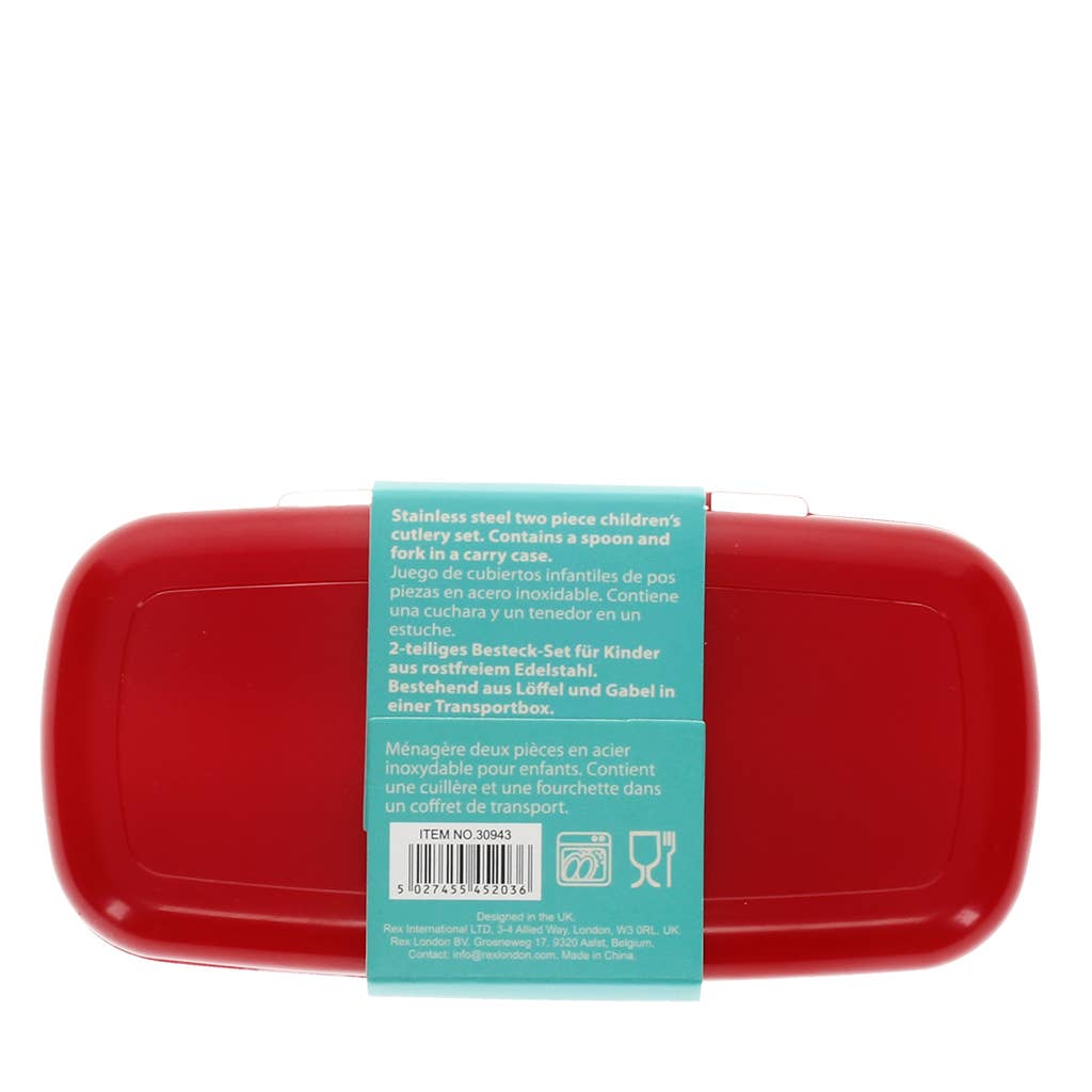 Couverts pour enfants avec étui, motif dinosaures colorés – Set de couverts pour enfants - Baby Dinos, photo 4