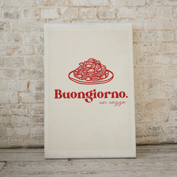 Affiche "buongiorno" BACI ARTE