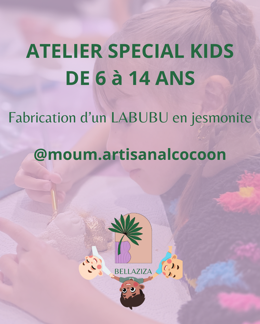 Atelier Jesmonite KIDS - 50€