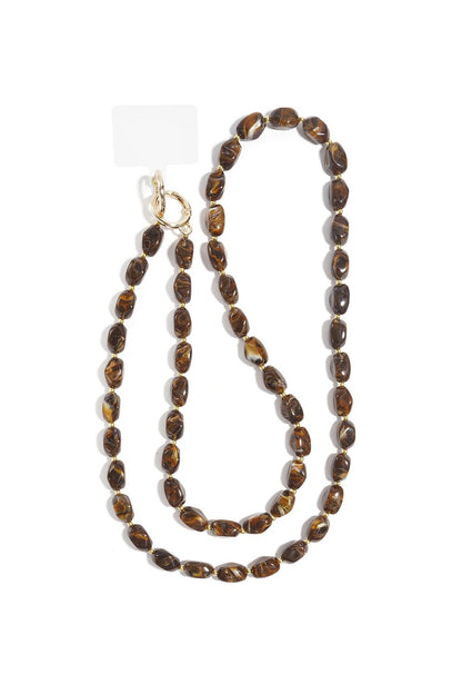 Cordon de téléphone en perles