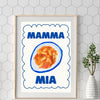 Affiche "Mamma mia" - BACI ARTE