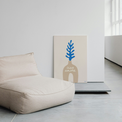 Affiche  «Ciao amore» - BACI ARTE