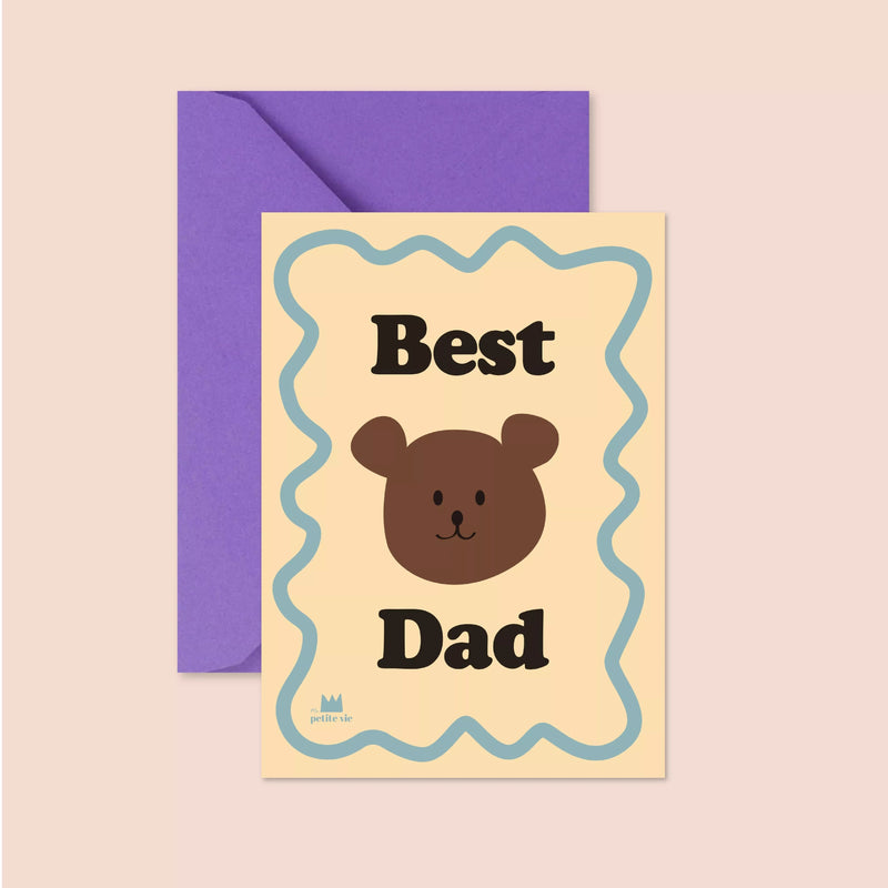 Carte + enveloppe : Best dad