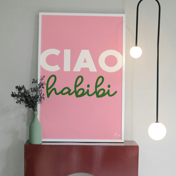 Affiche  « Ciao Habibi » - BACI ARTE