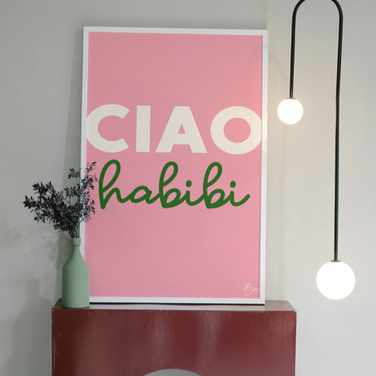 Affiche  « Ciao Habibi » - BACI ARTE