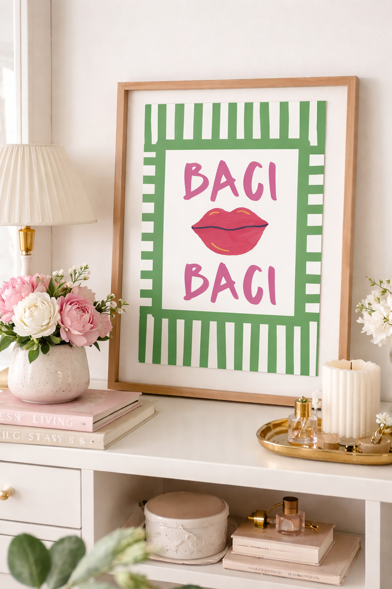 Affiche « BACIBACI » BACI ARTE