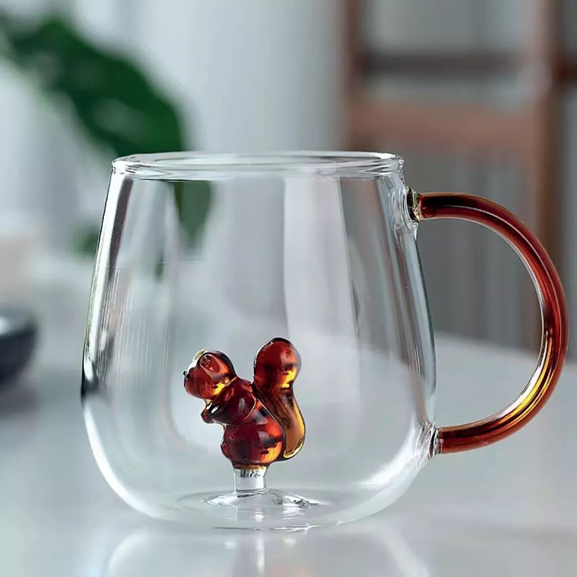 Tasses à thé écureuil lot de 2