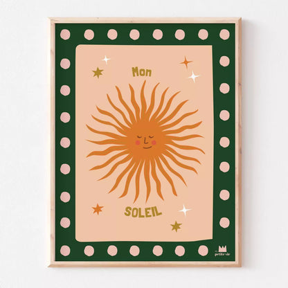 Affiche - Mon soleil (30 x 40 cm)