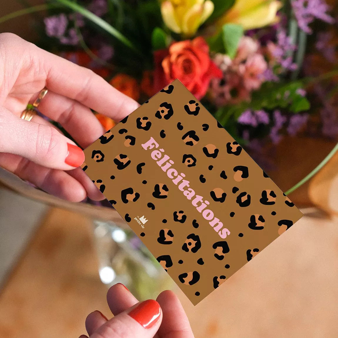 Mini carte "Félicitations" : Félicitations (avec enveloppe)