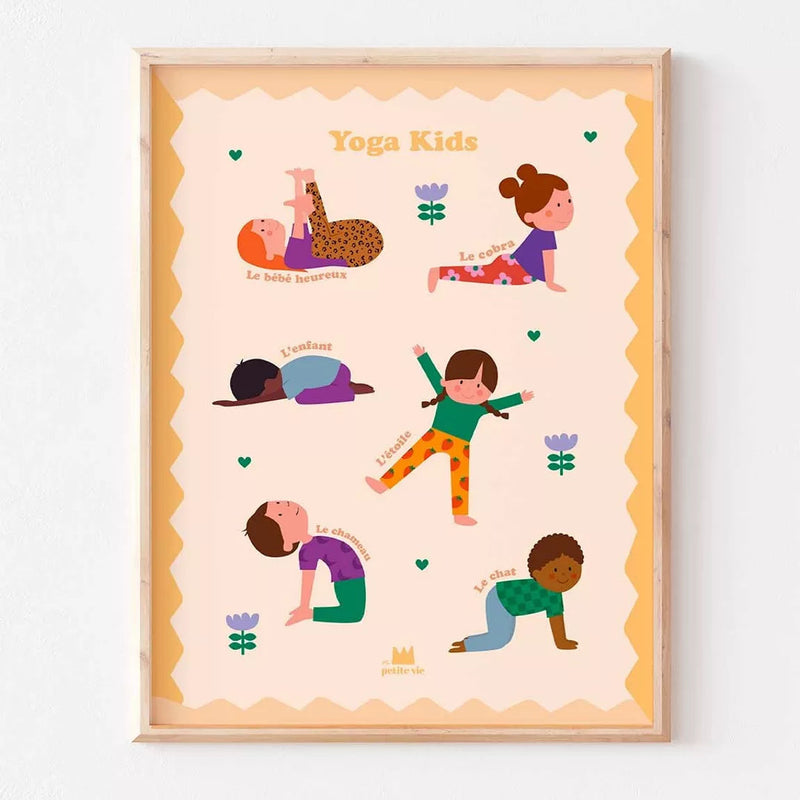 Affiche Yoga (30 x 40 cm)