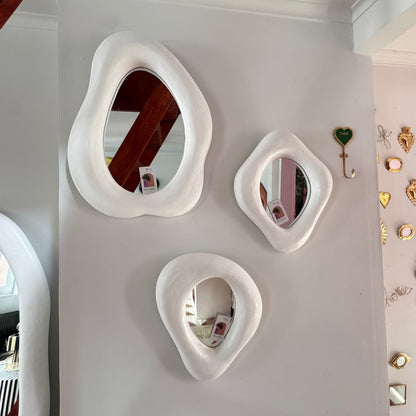 Miroir - Plâtre Blanc XS