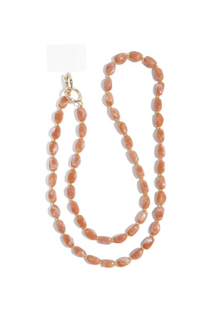 Cordon de téléphone en perles