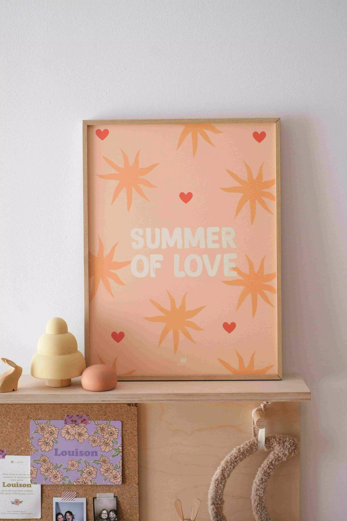 Affiche - Summer of love (30 x 40 cm)