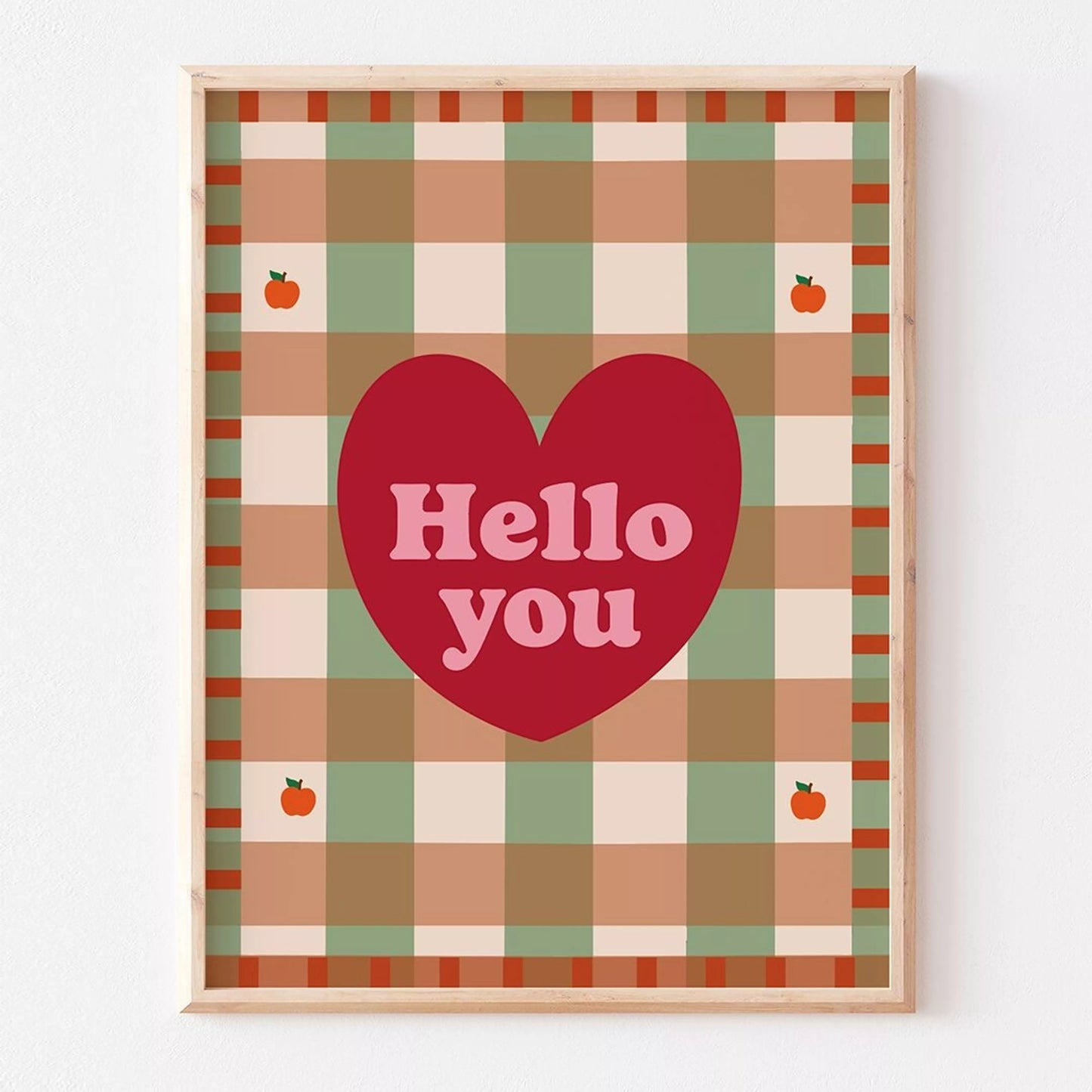 Affiche - Hello you (30 x 40 cm)
