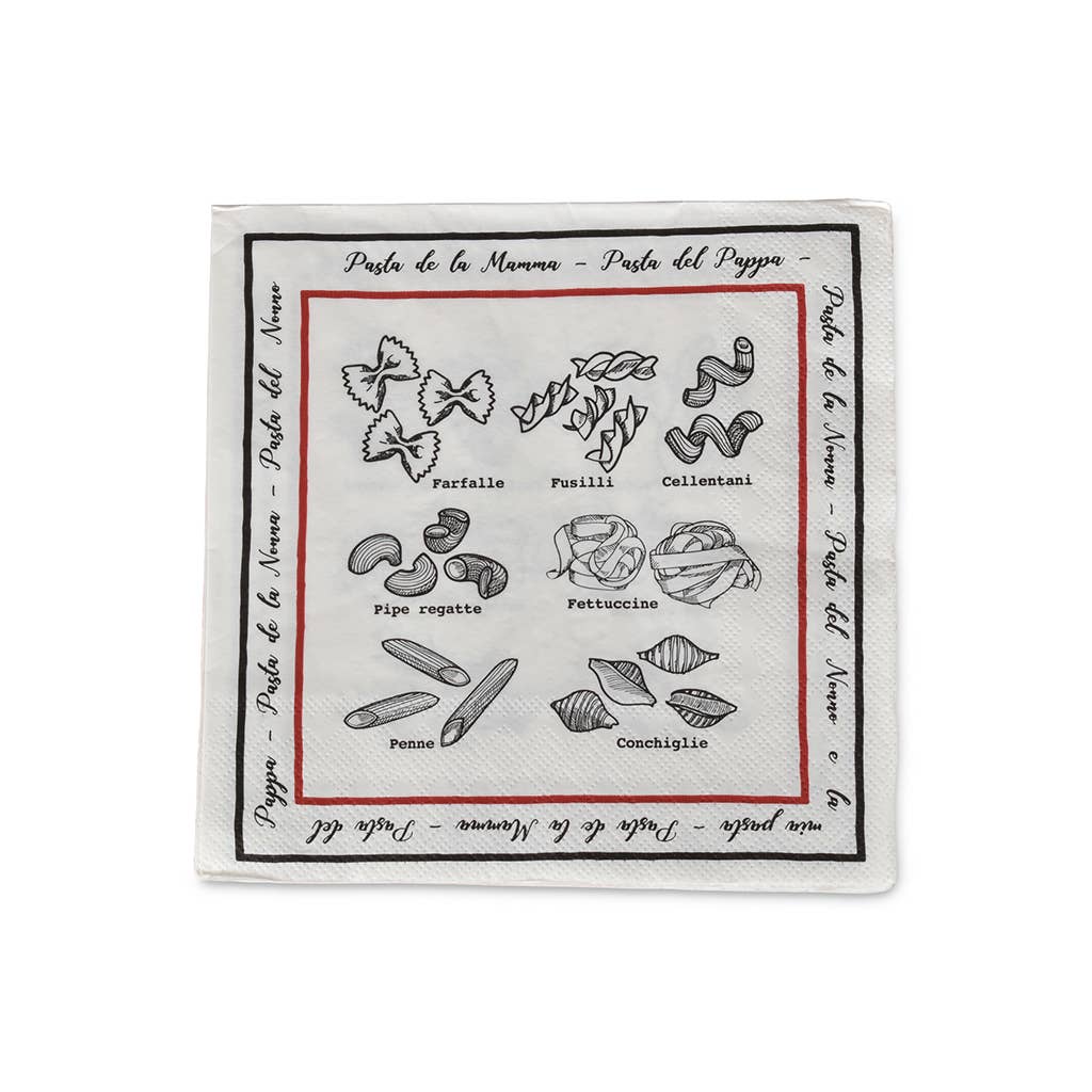 Serviette papier pasta x20