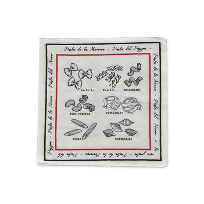 Serviette papier pasta x20