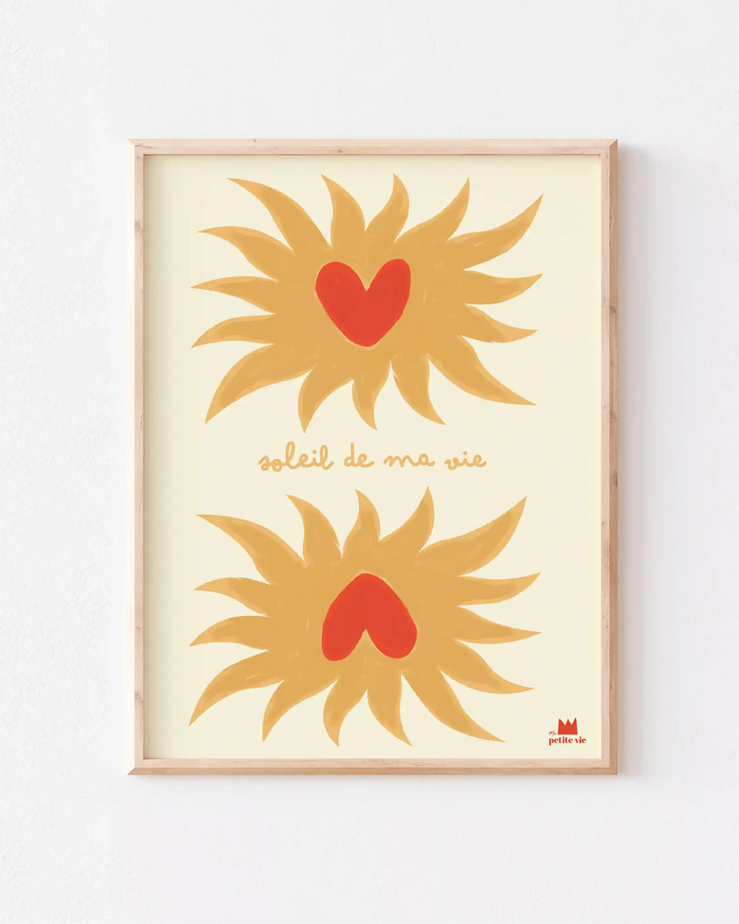 Affiche - Soleil de ma vie (30x40 cm)