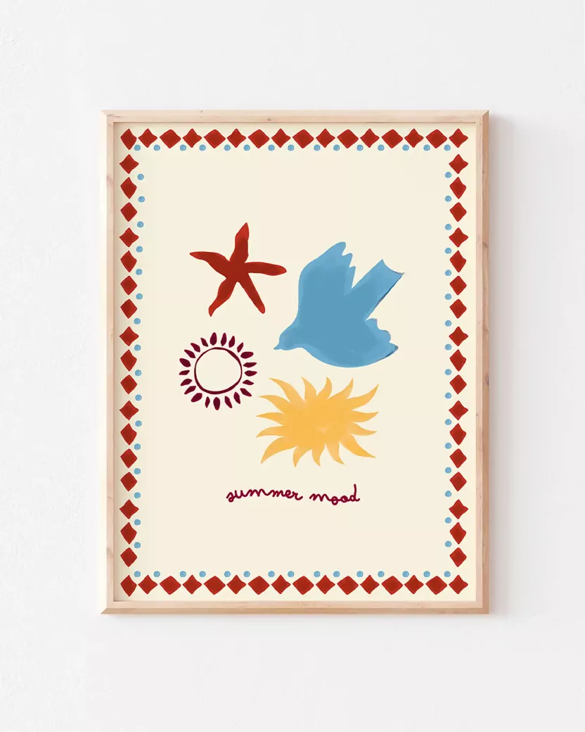 Affiche - Summer mood (30x40 cm)