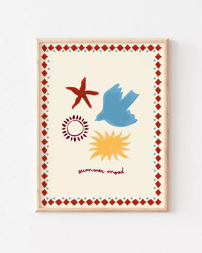 Affiche - Summer mood (30x40 cm)