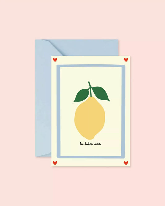 Carte vacances - La dolce vita (avec enveloppe)