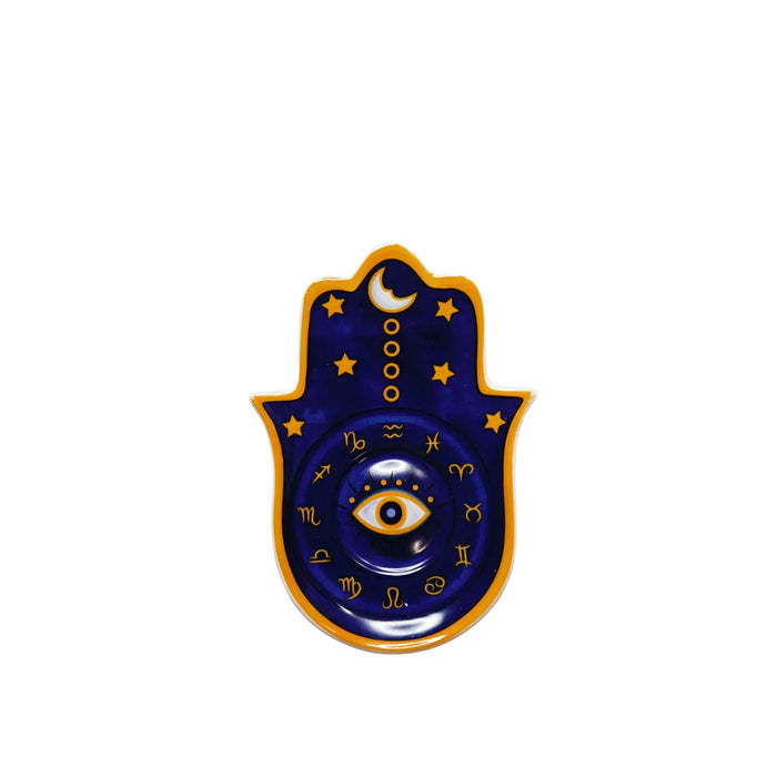 Coupelle main bleu nuit 16.7x10.5x1.5cm