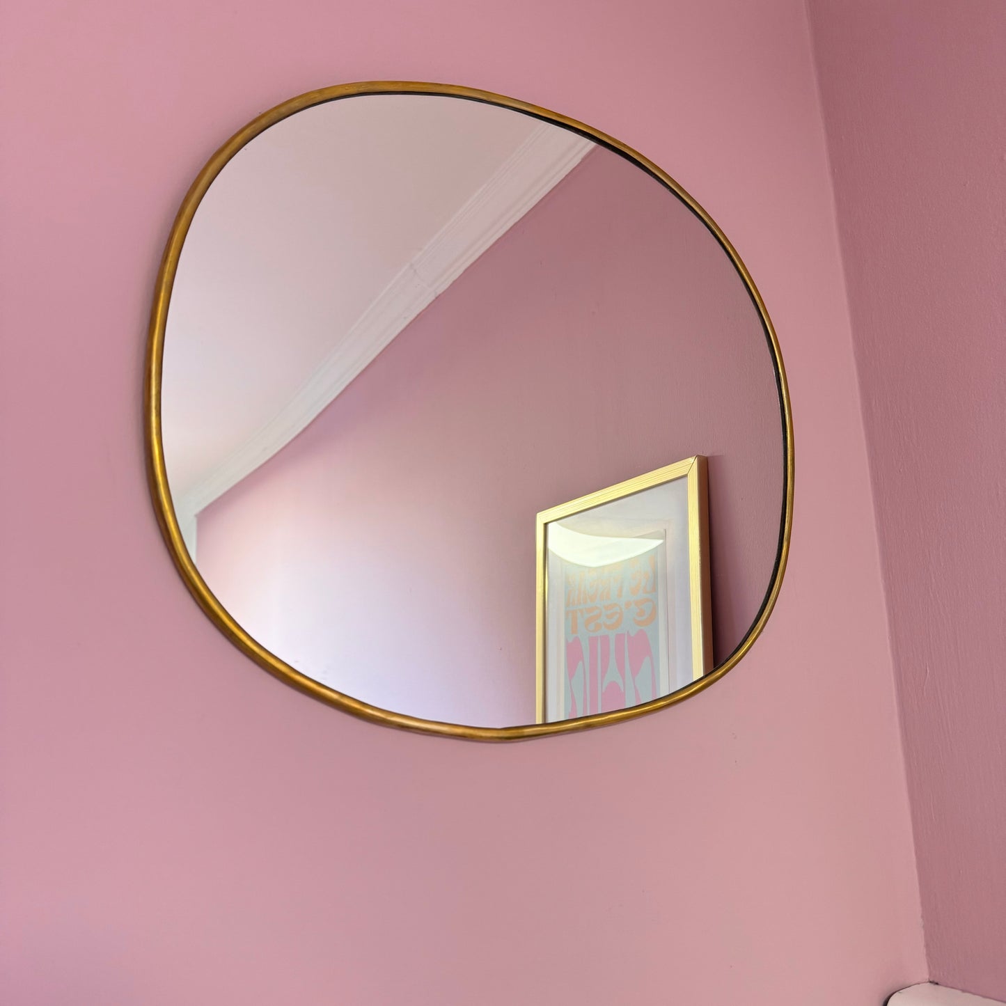 Miroir en laiton - JANA