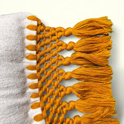 Macrame cushion cover