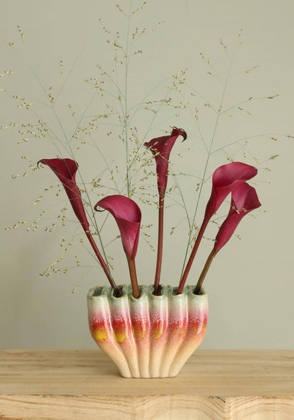 Vase Carambole Arc-en-ciel