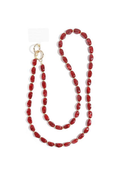 Cordon de téléphone en perles